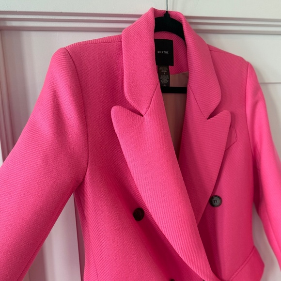 Smythe Pink Wool Coat - Picture 1 of 4